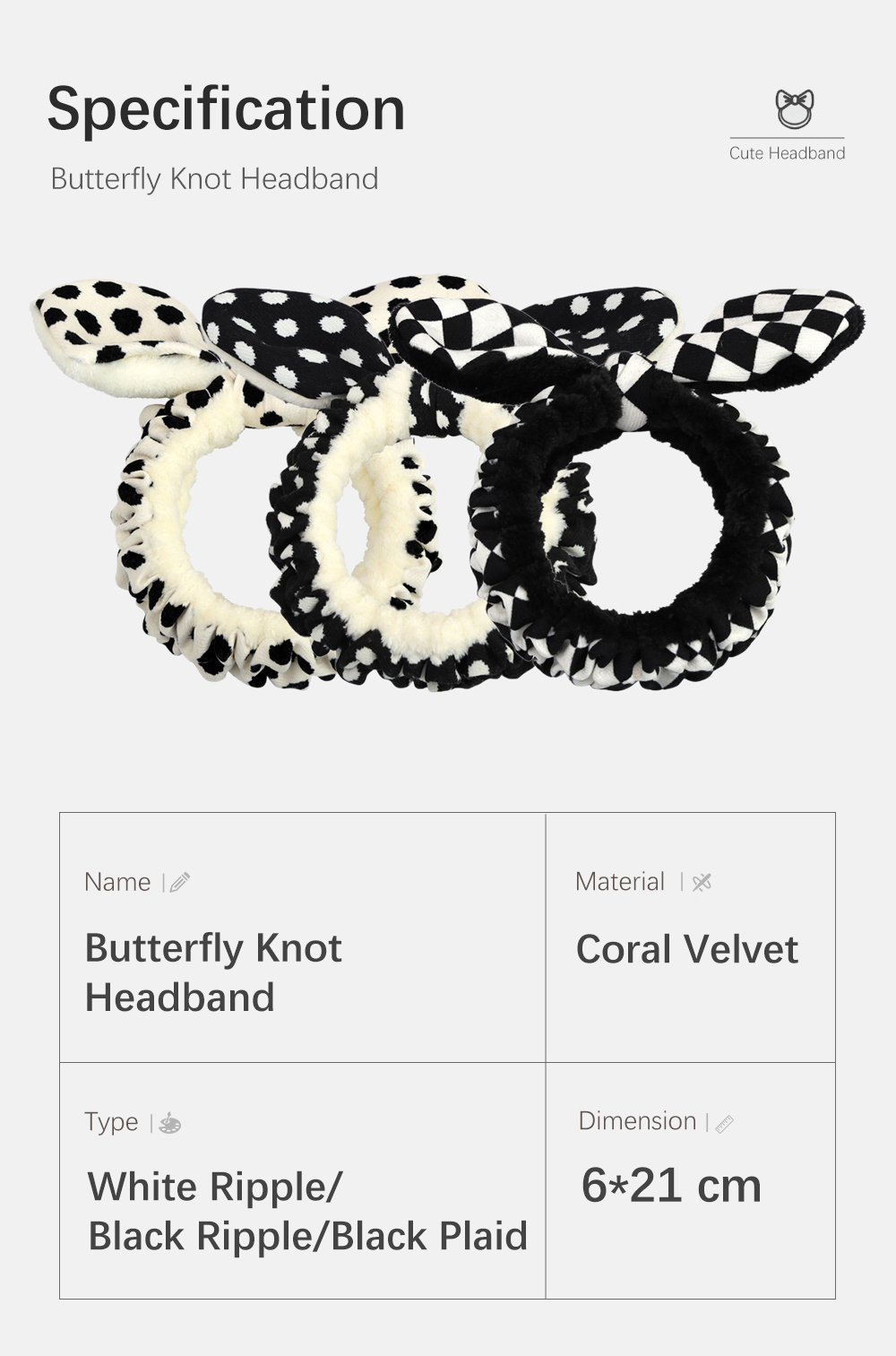 Cute Fashion Butterfly Knot Hair Bands-8